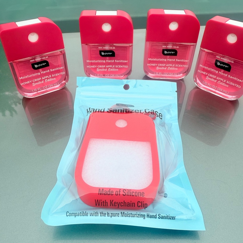 Fall hand sanitizer BUNDLE with cover case VIRAL